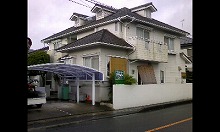 甘木市　Ⅰ様邸　屋根・外壁塗装工事　施工前