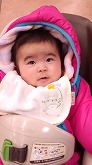 岡山県　芽依ちゃん生後5ヶ月