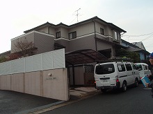 筑紫野市　K様邸　住宅　屋根外壁塗装施工前