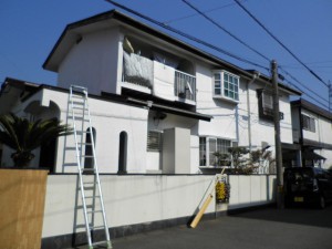 筑紫野市　O様邸　外壁　屋根塗装工事　施工前