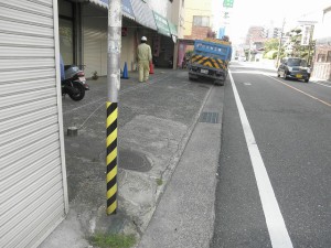 春日市 I　ビル 舗装工事 施工前