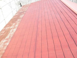 筑紫野市　Ｏ様邸　屋根塗装工事　施工前
