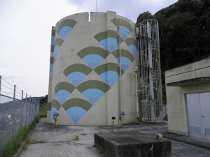 筑紫野市　配水池　低区塗装工事　施工前