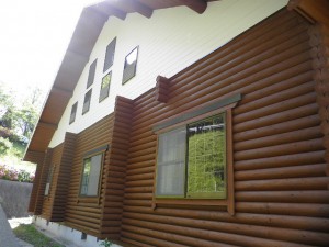 筑紫野市　竜岩自然の家　塗装工事　完了２