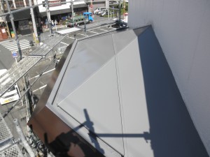 筑紫野市　酒屋　屋根塗装工事　施工後