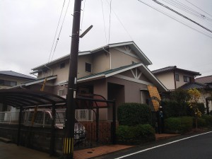 筑紫野市　Ｓ様邸　屋根塗装工事　完了