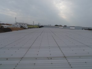 福岡県　大川市　ルミエール　屋根塗装工事　施工前