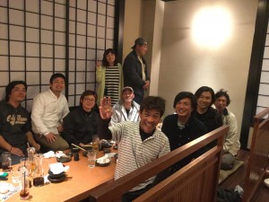 太宰府市　居酒屋　辻塗装店集合！