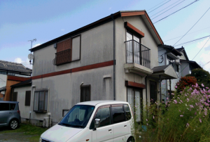 福岡県　久留米市　Ｉ様邸　外壁　屋根　塗装工事　施工前