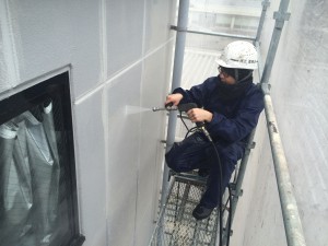 大野城市　塗装工事　佐野君