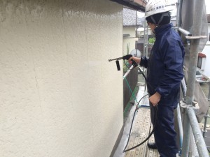 大牟田市　Ｓ様邸　塗装工事　高圧洗浄