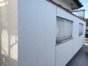 太宰府市　Ｏ様邸　塗装工事　外壁下塗り
