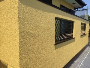 太宰府市　Ｏ様邸　塗装工事　外壁完了