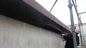 筑紫野市　ＪＡ阿志岐　塗装工事　高圧洗浄