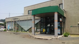 筑紫郡　那珂川町　ＪＡ南畑支店　玄関庇　塗装工事　完了