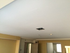 福岡市　東区　ユースタイル様　事務所　塗装工事　天井完了