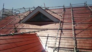 久留米市　塗装工事　アイゼン通運　屋根塗装　完了