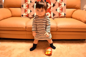 すーちゃん♡　立ったぞー！！