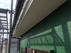 福岡県粕屋郡　塗装工事　I様邸　外壁　完了