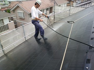 筑紫野市　塗装工事　T様邸　高圧洗浄