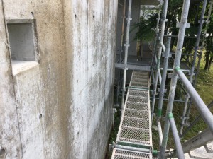 福岡県　糸島市　塗装工事　雷山の森　別荘　基礎改修　完了