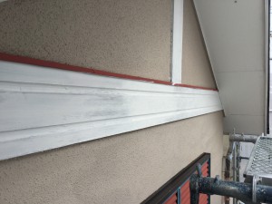 筑紫野市　T様邸　木部塗装　下塗り　完了