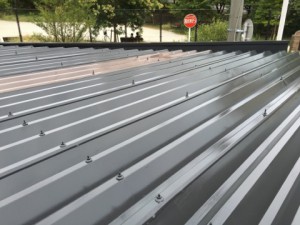 福岡市　中央区　塗装工事　Ｓ様邸　折半屋根　塗装　完了