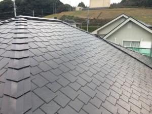 佐賀県　基山町　塗装工事　屋根塗装　完了