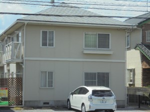 福岡県　粕屋町　アパート　塗装工事　施工前