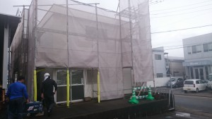 福岡県　那珂川町　日本地研　塗装工事　施工前
