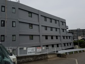 春日市　塗装工事　バジェットホテル　完了