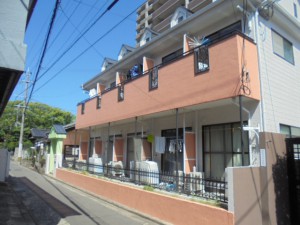 福岡市　西区　アパート　塗装工事　完了