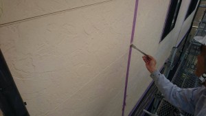 筑紫野市　戸建　住宅　塗装工事　Ａ様邸　サイディング外壁　シーリング　打替え　施工写真　