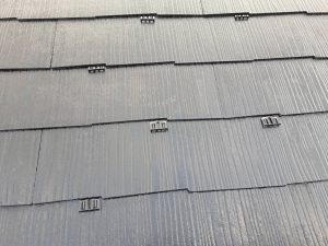 福岡県　新宮町　H様邸　コロニアル屋根　塗装工事　縁切り工法　タスペーサー取り付け 　状況
