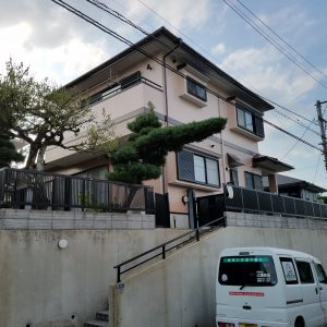 筑紫野市　Ｈ様邸　外壁　屋根　塗装工事　完了