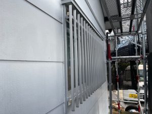 筑紫野市　A様邸　シーリング工事　養生剥ぎ　シーリング　完了
