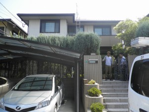 古賀市　A様邸　住宅塗装工事 施工後