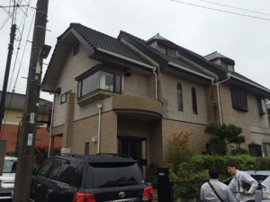 熊本県　熊本市　Ｔ様邸　外壁　屋根　塗装工事　施工前