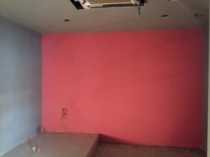 福岡市　南区　塗装工事　美容室　壁塗装　完了