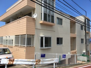 福岡市　城南区　Pアパート　塗装工事　完了