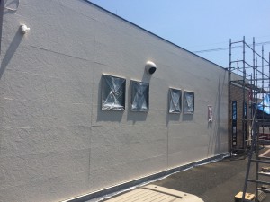 大分県　ガスト　塗装工事　外壁　塗装完了