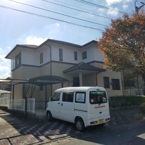 佐賀県　基山町　Ｔ様邸　戸建住宅　外壁　塗装工事　完了