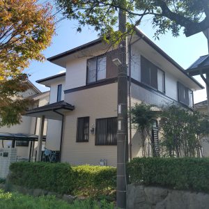 佐賀県　基山町　Ｔ様邸　戸建住宅　外壁　塗装工事　完了