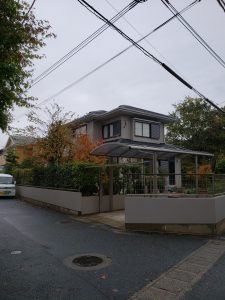 福岡市　城南区　Ｔ様邸　外壁　屋根　塗装工事　完了