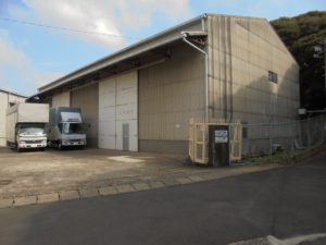 長崎県　壱岐市　壱岐スチロール　成形工場　塗装工事 　施工前