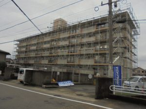 福岡県　大野城市　リバーサイドシブタ　マンション　大規模改修工事　施工前