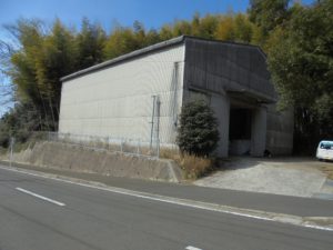 長崎県　壱岐市　壱岐スチロール　第二倉庫　工場　塗装工事　施工前