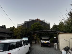 筑紫野市　阿志岐　戸建て住宅　外壁　塗装工事