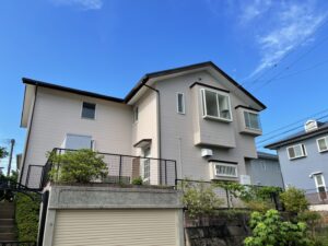 福岡県　筑紫野市　T様邸　外壁　屋根　住宅　塗装工事 施工後