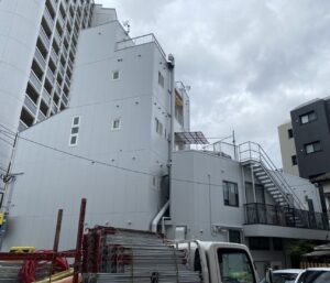 福岡県　福岡市　パディイン清水　外壁塗装工事　完了